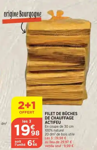 Filet De Buches De Chauffages Actifeu
