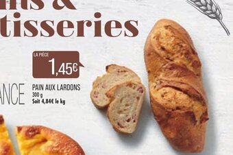 Match Pain Aux Lardons offre