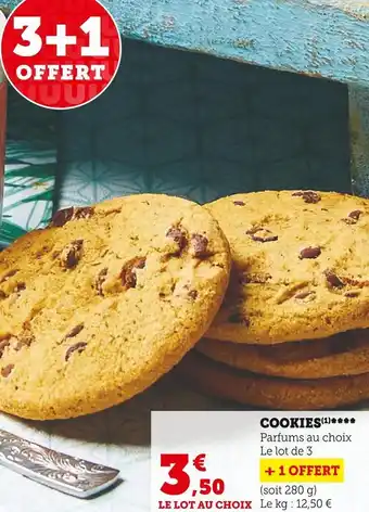 Super U Cookies offre