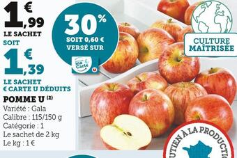Super U U pomme offre