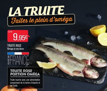 Match Truite Rose offre