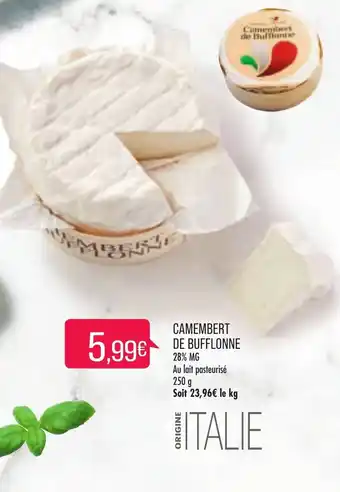 Match Camembert De Bufflonne offre