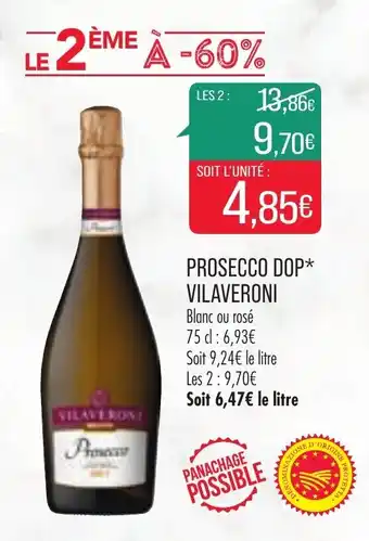 Match Prosecco Dop Vilaveroni offre