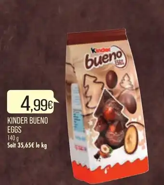 Match Kinder Bueno Eggs offre