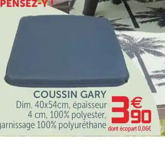 Gifi Coussin Gary offre