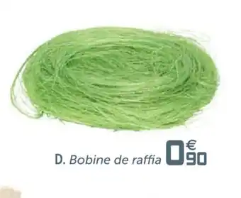 Gifi Bobine de raffia offre