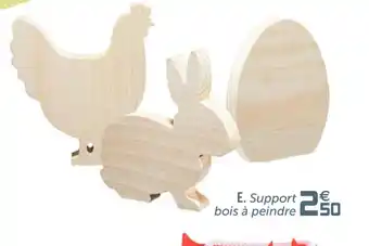 Support bois Ă peindre
