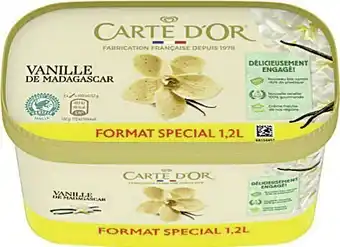 Spar CRÈME GLACÉE VANILLE DE MADAGASCAR offre