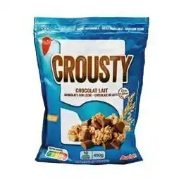 Auchan Bon plan sur tout le rayon céréales et barres de céréales des marques Chocapic, Crousty, Kellogg's offre