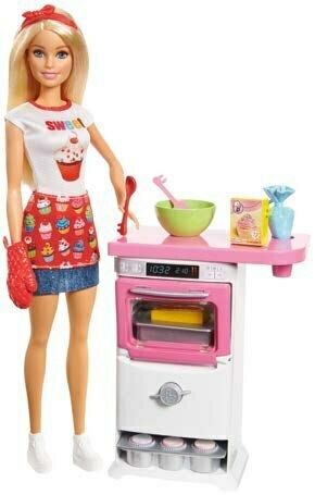 Auchan BARBIE COFFRET PÂTISSERIE offre
