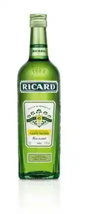 Auchan Bon plan sur toute la gamme RICARD offre