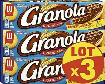 Spar GRANOLA L’ORIGINAL CHOCOLAT AU LAIT offre