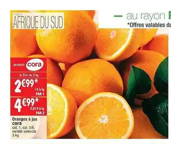 Oranges Ă jus cora