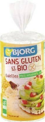 Géant Casino Galettes maïs amarante & lin sans gluten et Bio offre