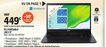 Pc portable acer