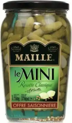 Géant Casino Le Mini Cornichon Recette Classique offre