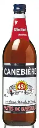 Auchan CANEBIÈRE PASTIS DE MARSEILLE offre