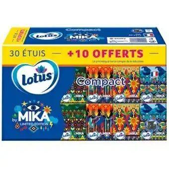 Auchan MOUCHOIRS COMPACT offre