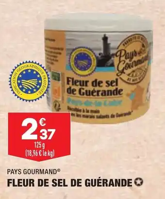 ALDI Fleur de sel de guérande PAYS GOURMAND offre