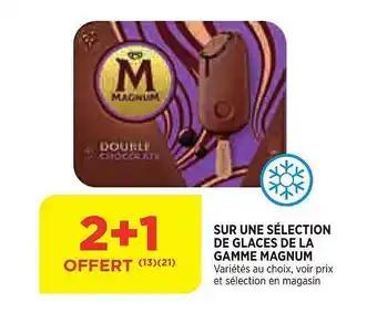 Bi1 Sélection De Glaces De La Gamme Magnum offre