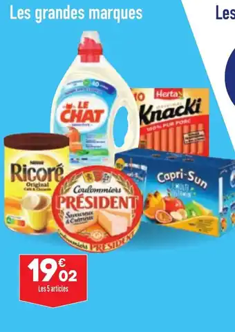 Les grandes marques
