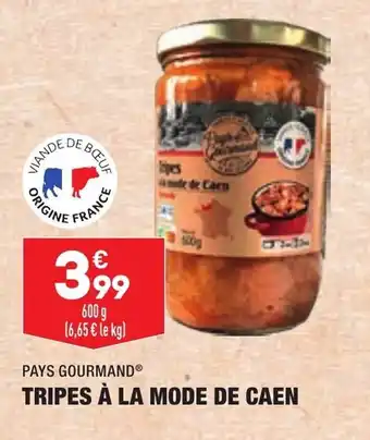 ALDI Tripes à la mode de caen PAYS GOURMAND offre