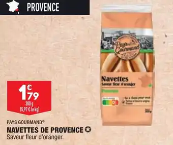 ALDI Navettes de provence PAYS GOURMAND offre