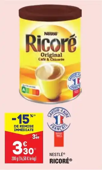 ALDI Ricoré NESTLE offre