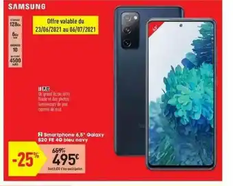 Conforama Smartphone 6,5 offre