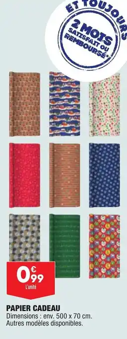 ALDI Papier cadeau offre