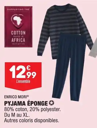 ALDI Pyjama éponge offre