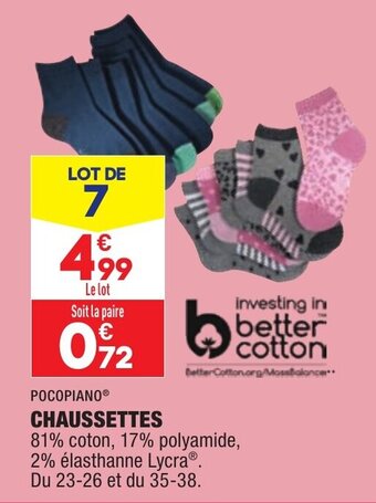 ALDI Chaussettes offre