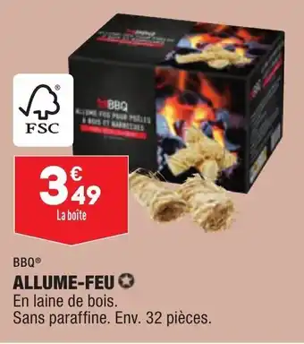 ALDI Allume-feu BBQ offre