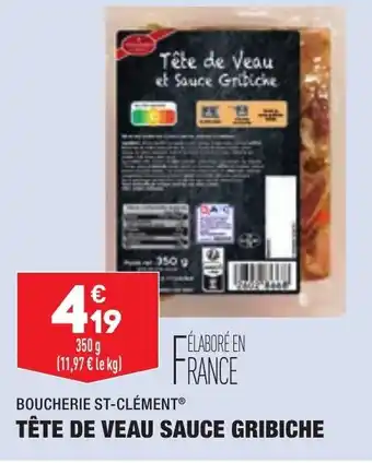 Tête de veau sauce gribiche