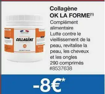 Costco Collagène Ok La Forme offre