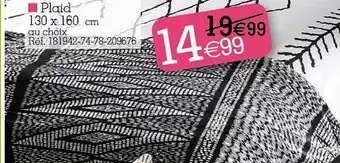 Kandy Plaid 130 X 160 Cm offre