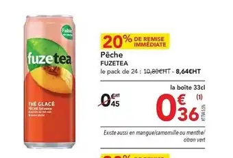 METRO Pêche fuzetea offre
