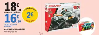 E.Leclerc Caserne des pompiers offre
