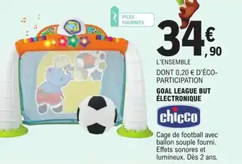 E.Leclerc Goal league but électronique offre