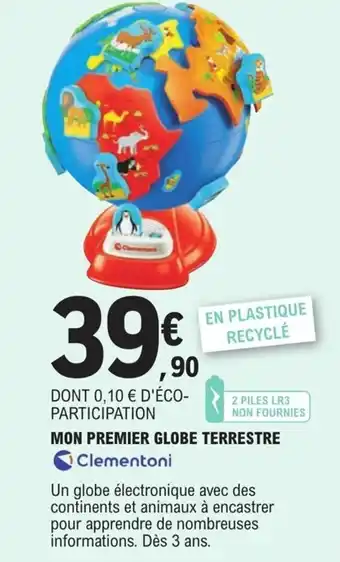 E.Leclerc Mon premier globe terrestre offre