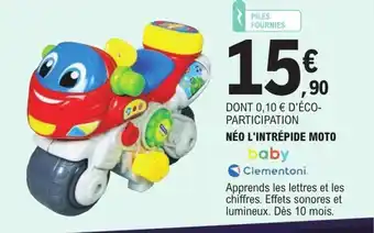 Néo l'intrépide moto