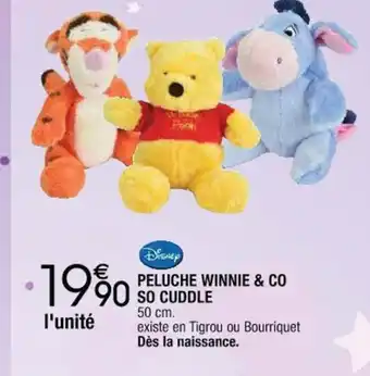 Cora x Carrefour Peluche Winnie & Co So Cuddle offre