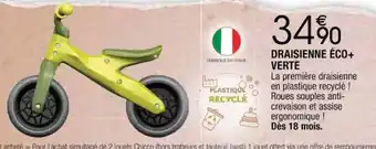 Cora x Carrefour Draisienne éco + Verte offre