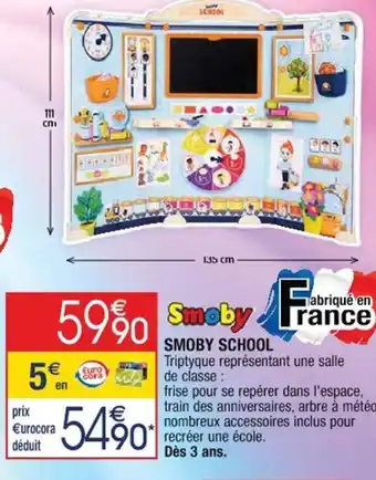 Cora x Carrefour Smoby School offre