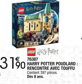 Cora x Carrefour 76387 Harry Potter Poudlard: Rencotre Avec Touffu offre