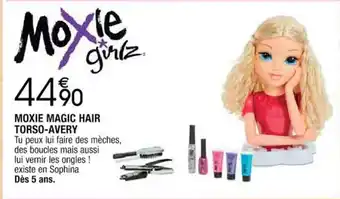 Moxie Magic Hair Torso-Avery