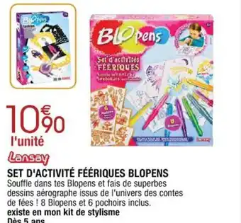 Cora x Carrefour Set d'Activité Féériques Blopens offre