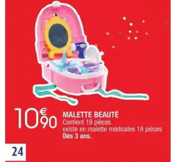Cora x Carrefour Malette Beauté offre