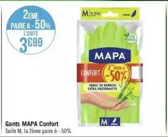 Géant Casino Gants mapa confort offre