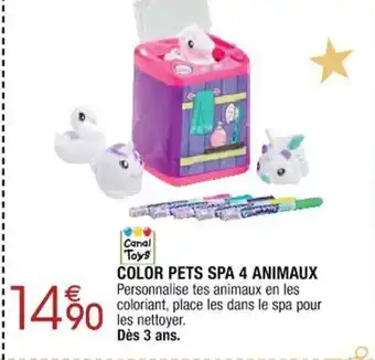 Color Pets Spa 4 Animaux